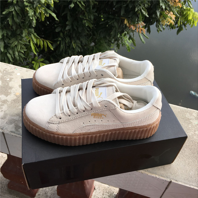 Кеды Puma by Rihanna Suede белые - фото 1 - id-p31677125