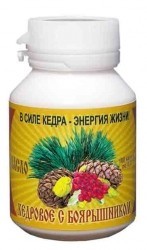 Масло кедровое с боярышником