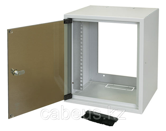 ZPAS WZ-3661-01-02-011 Шкаф настенный 10" серия SKI2, 7U, 355х310х260, уст. размер 236 мм, со стеклянной