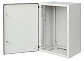 ZPAS WZ-0750-M1-11-011 Шкаф настенный 19-дюймовый (19"), серия SWJ, 4U, 248x600x300, со стальной дверью, цвет