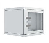 ZPAS WZ-7240-01-S1-011 Шкаф настенный 19-дюймовый (19"), серия Z-BOX, 4U, 276х600х400мм (ВхШхГ), со стеклянной