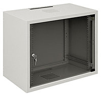 ZPAS WZ-3839-01-01-011 Шкаф настенный 19-дюймовый (19") , серия SJ2, 4U, 248x600x400, со стеклянной дверью,, фото 1
