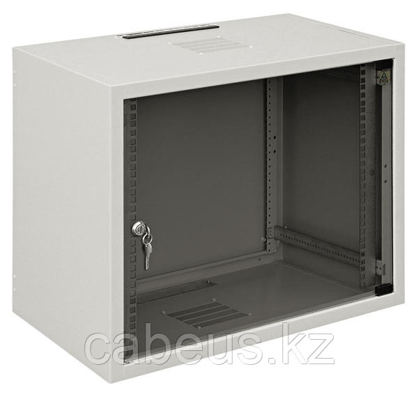 ZPAS WZ-3504-01-01-011 Шкаф настенный 19-дюймовый (19") , серия SJ2, 6U, 337x600x400, со стеклянной дверью,