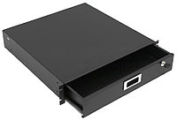 ZPAS WZ-SB67-00-00-161 Ящик для документов, 2U x 415 x 465 mm, цвет черный (RAL 9005) (SZB-67-00-00/9005)