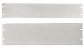 ZPAS WZ-SB00-32-02-011 Фальш-панель на 2U, алюминиевая с порошковым покрытием, цвет серый (RAL 7035)