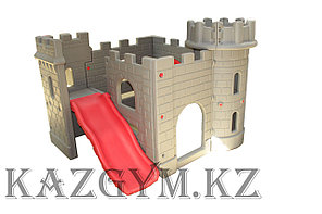 Детский домик с горкой "Крепость" (DT026)