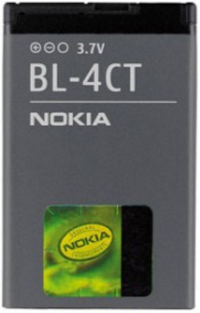 Заводской аккумулятор для Nokia 2720 fold (BL-4CT, 860 mAh)