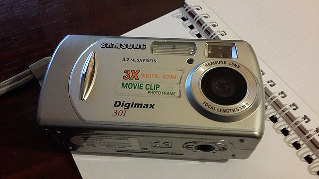 Фотоаппарат Samsung Digimax 301 в отличном состоянии