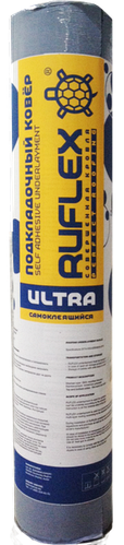Встречайте RUFLEX Ultra - полностью 100% самоклеящийся подкладочный ковер на полиэфирной (сверхпрочной) основе!