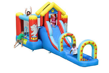 Игровой центр надувной детский HAPPY HOP Цирк 9023 550x220x225cм 