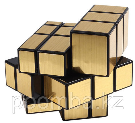 Кубик Рубика 3*3 зеркальный золото, фото 2
