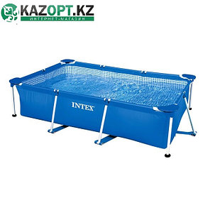 Бассейн каркасный Intex прямоугольный 260х160х65 см,, фото 2