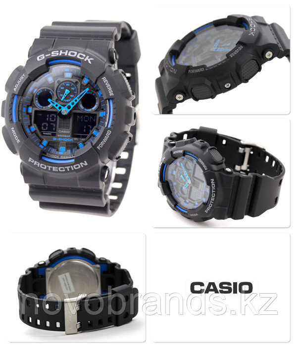 Casio G-Shock GA-100-1A2ER - фото 4 - id-p31914633