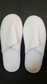 Тапочки одноразовые махровые с двойной подошвой (закрытый носок) - фото 3 - id-p20224720