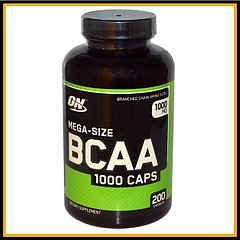 Незаменимые аминокислоты ON BCAA 200 капсул