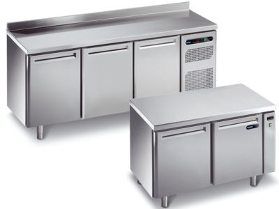 Холодильные и морозильные столы различной конфигурации AFINOX