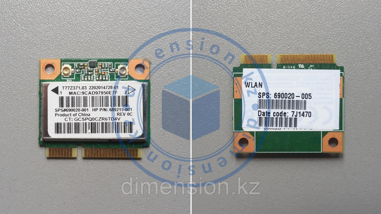 Wi-Fi карта, планка 690020-005 690020-001 для HP Envy M6-1000