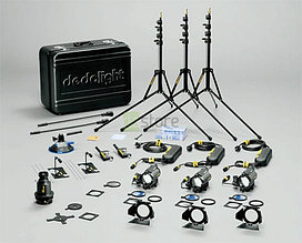 Dedolight KA24BE базовый выездной комплект света на 3 прибора DLH4 (24/150)