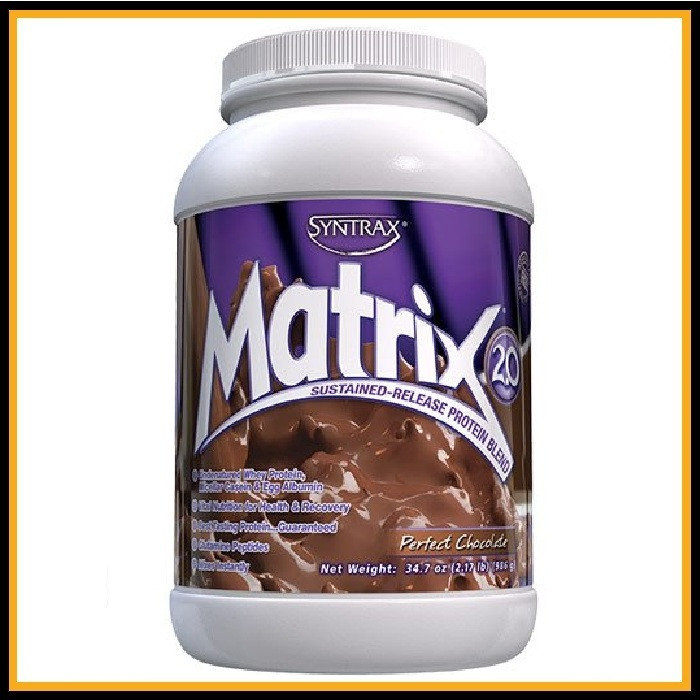 Сывороточный протеин Syntrax MATRIX 908 г «Клубника»