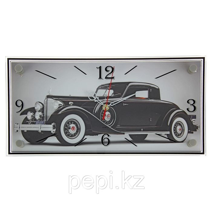 Часы-картина настенные "Авто 30-х", 19х39 см