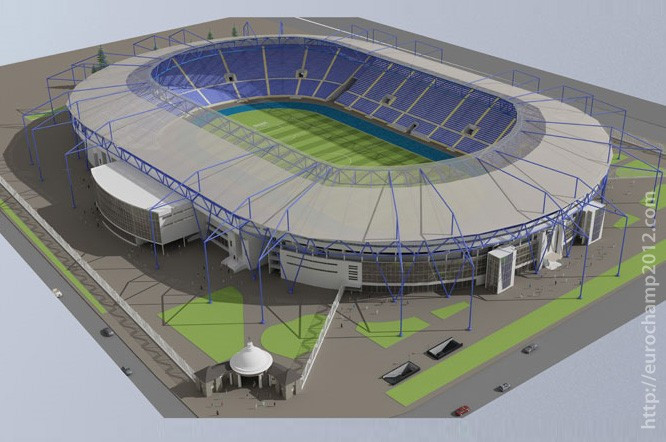 Проектирование легкоатлетических и футбольных стадионов - фото 3 - id-p32109296