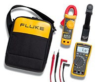 FLUKE 117/322 - мультиметр цифровой + токовые клещи FLUKE 322 - фото 1 - id-p32109467