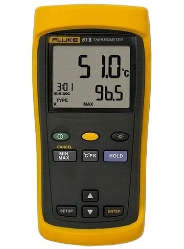 FLUKE 51 II - измеритель температуры универсальный - фото 1 - id-p32109630