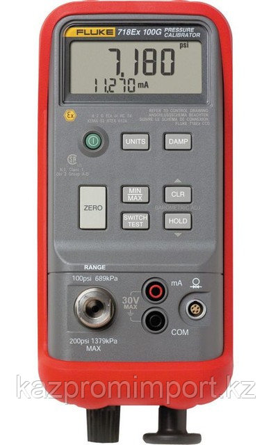 FLUKE 718Ex 100G - искробезопасныйкалибратор датчиков давления