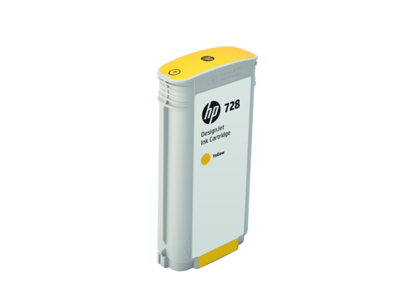 НР F9J65A Картридж желтый HP 728 130-ml Yellow Ink Crtg, for DesignJet T730, T830 MFP
