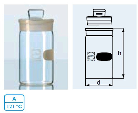 Стаканчик для взвешивания СН (38х30) (Duran), фото 1