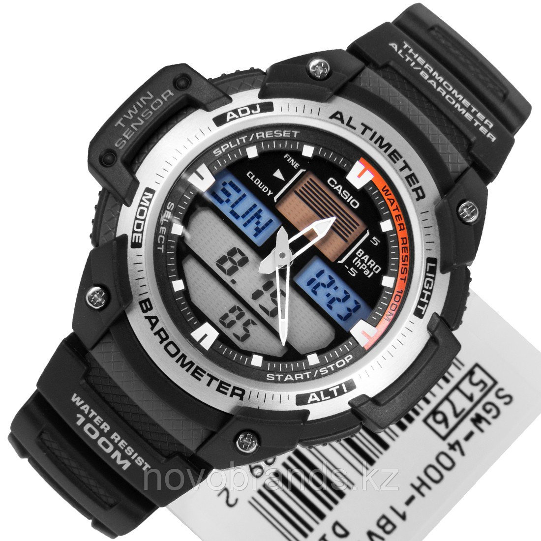 Спортивные часы Casio Sport Gear SGW-400H-1B - фото 4 - id-p1099910
