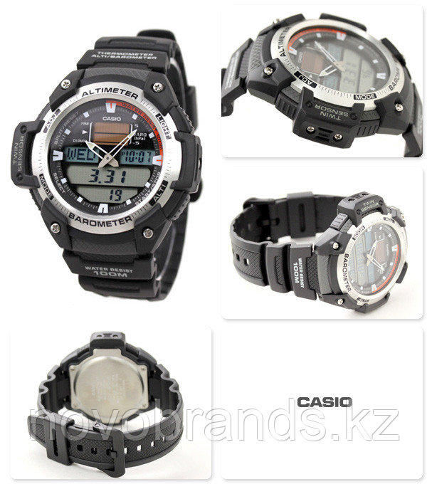 Спортивные часы Casio Sport Gear SGW-400H-1B - фото 3 - id-p1099910