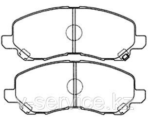 Тормозные колодки KEBO CD6108M