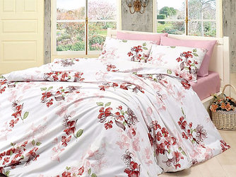 Постельное белье 2,0 ЕВРО размер, ранфорс де люкс, Турция