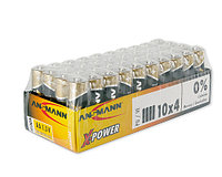 Батарейки АА пальчиковые ANSMANN X-Power 1.5В 40 шт оптом