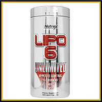 Спортивный жиросжигатель Nutrex Lipo 6 unlimited 120 капсул