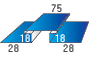Планка стыковочная сложная 75х3000