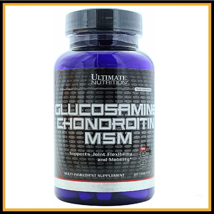 Ultimate Nutrition Glucosamine-Chondroitin & MSM (90таб)
