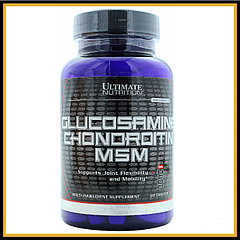 Ultimate Nutrition Glucosamine + Chondroitin + MSM 90 таблеток