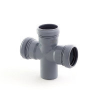 Крестовина 90º ПВХ ф50