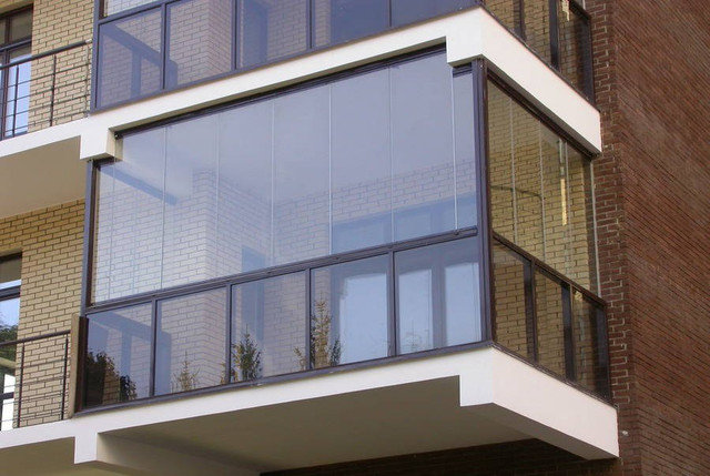 Балкон из поликарбоната