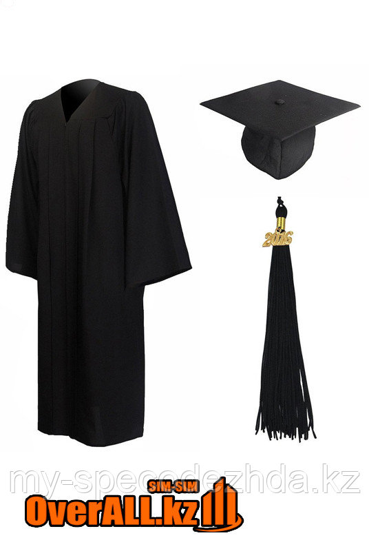 Мантия выпускника, черная