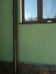 Наружная решетка приточного клапана Домвент(Можно покрасить под цвет фасада здания)