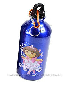 Бутылка стальная 0,5л с карабином