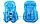 Надувной спасательный жилет для плавания SWIT VEST голубой (Step С), фото 4