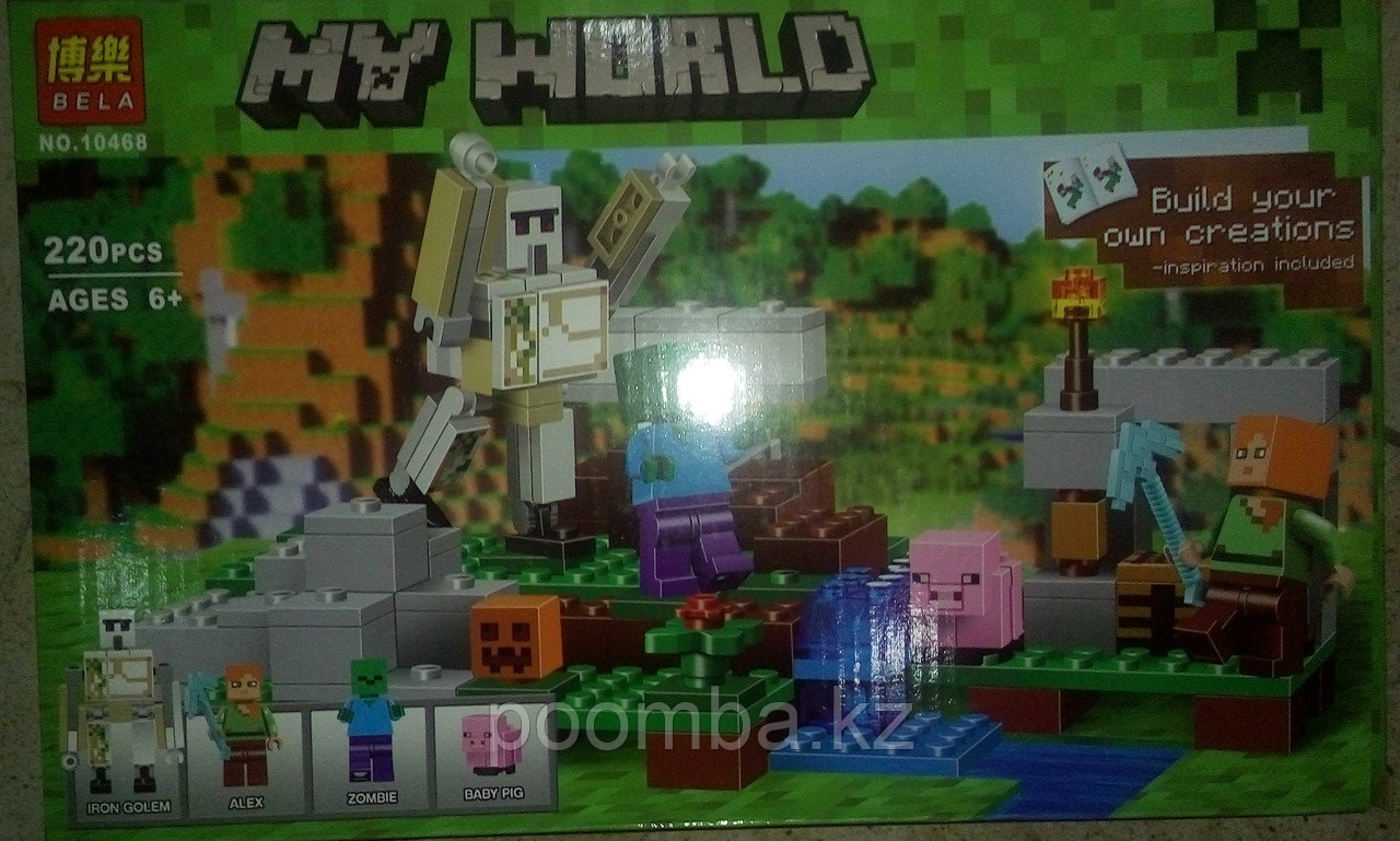 Конструктор BELA 10468 Minecraft
