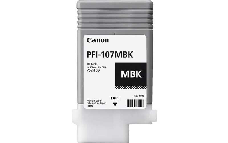 Canon 6704B00 Картридж струйный PFI-107 Matte Black (130 ml), для iPF680, iPF685, iPF670, iPF770, iPF780