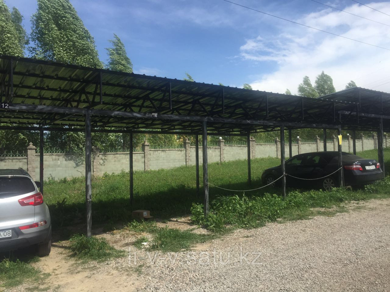 Навес для парковки