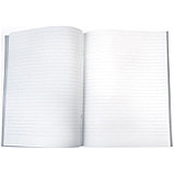 Канцелярская книга А4 48 л., линия, мелованный картон, блок офсет, фото 2