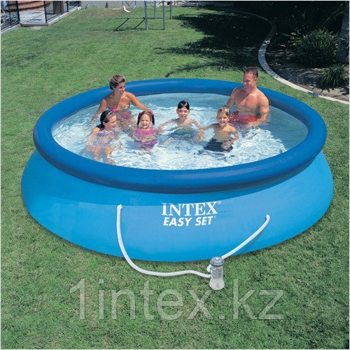 Надувной бассейн Intex Easy Set Pool. 366 х 91 см. с фильтром 